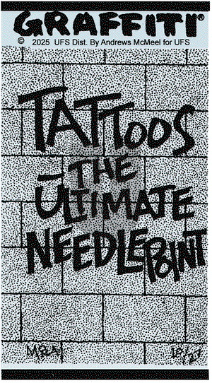 Graffiti - Monday October 27, 2025 Comic Strip