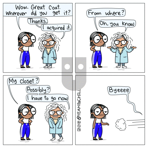 Yeah It’s Chill on Wednesday October 18, 2023 Comic Strip