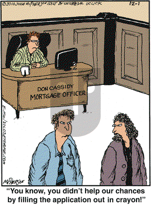 Close to Home on Wednesday December 1, 2010 Comic Strip