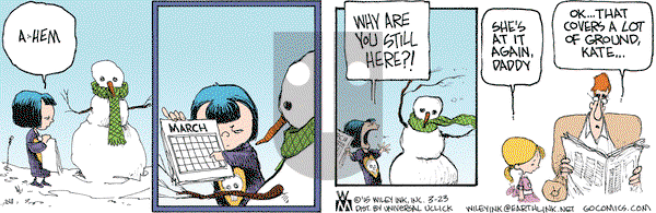 Non Sequitur - Monday March 23, 2015 Comic Strip