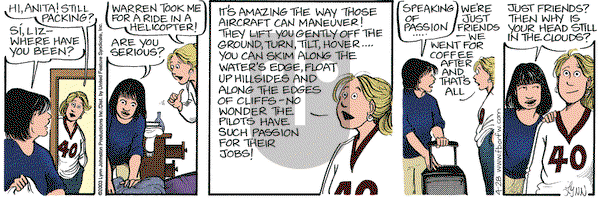 For Better or For Worse on Monday April 28, 2003 Comic Strip