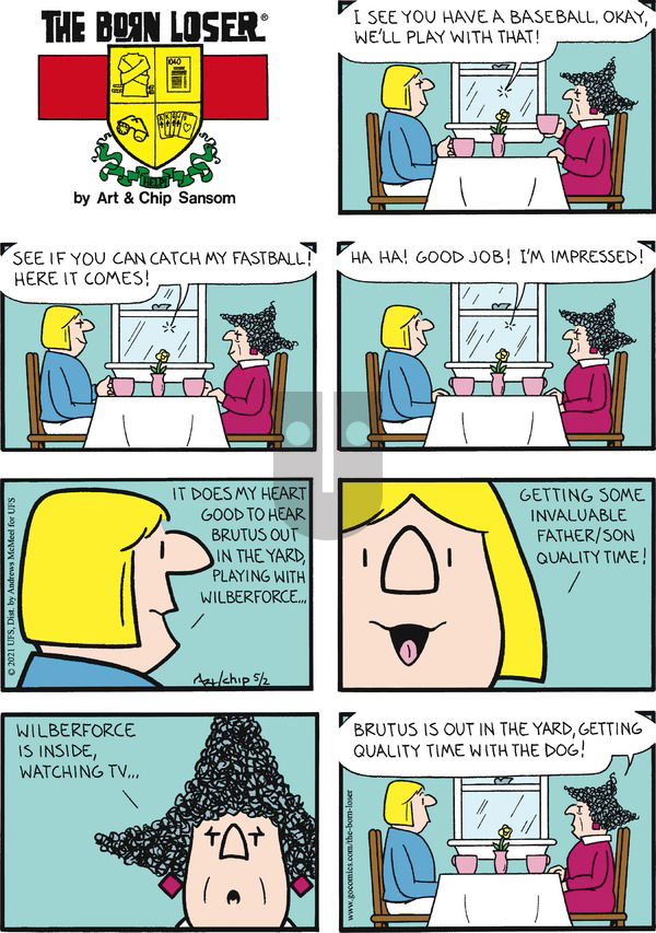 The Born Loser on Sunday May 2, 2021 Comic Strip