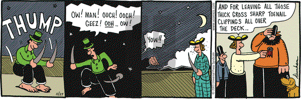 Overboard on Saturday November 27, 2004 Comic Strip