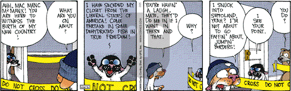 Get Fuzzy on Thursday February 25, 2010 Comic Strip