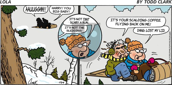 Lola on Sunday January 29, 2012 Comic Strip