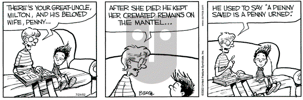 Grand Avenue on Wednesday July 24, 2002 Comic Strip