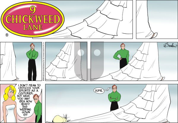 9 Chickweed Lane on Sunday June 14, 2015 Comic Strip