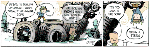 Wallace the Brave on Monday February 27, 2017 Comic Strip