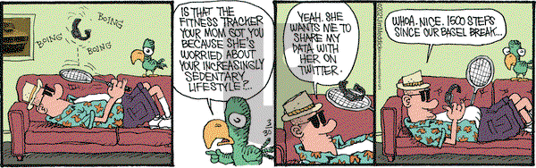 Monty on Tuesday March 30, 2021 Comic Strip