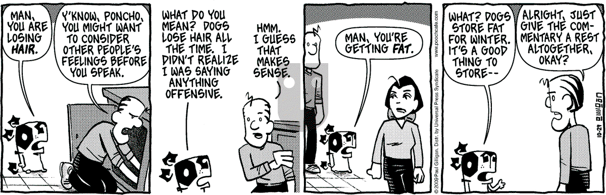 Pooch Cafe - Thursday October 29, 2009 Comic Strip