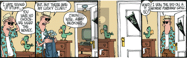 Monty on Sunday April 5, 2009 Comic Strip