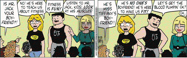 Luann on Tuesday August 28, 2018 Comic Strip
