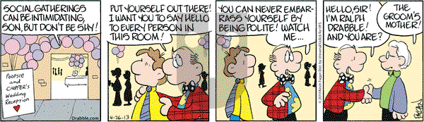 Drabble on Friday April 26, 2013 Comic Strip