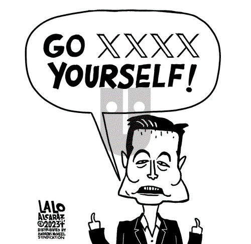 Lalo Alcaraz - Thursday December 7, 2023 Comic Strip
