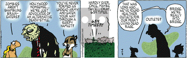 Over the Hedge on Friday July 2, 2010 Comic Strip