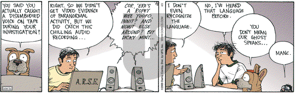Get Fuzzy on Thursday April 9, 2009 Comic Strip
