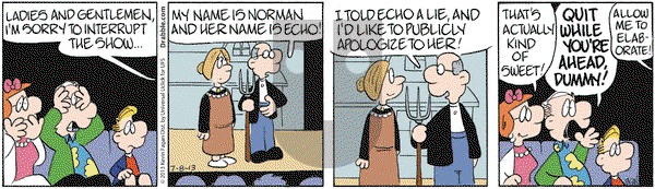 Drabble on Monday July 8, 2013 Comic Strip