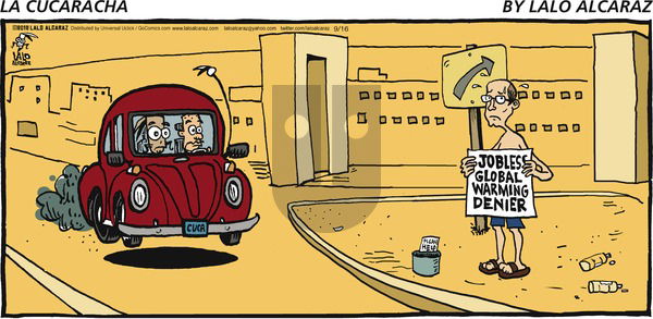 La Cucaracha on Sunday September 16, 2012 Comic Strip