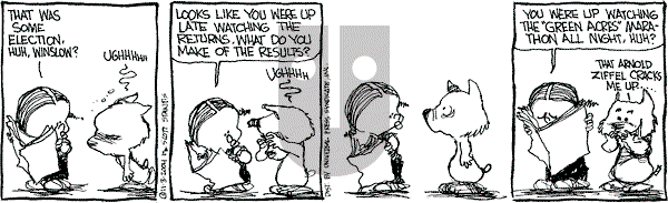 Prickly City on Wednesday November 3, 2004 Comic Strip