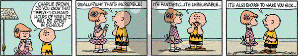 Peanuts Begins - Friday September 8, 2023 Comic Strip