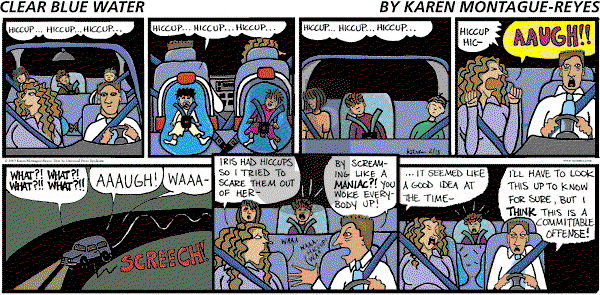 Clear Blue Water on Sunday February 13, 2005 Comic Strip