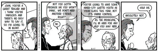 The Boondocks on Monday May 8, 2000 Comic Strip