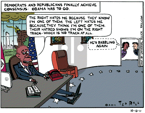 Ted Rall on Wednesday October 12, 2011 Comic Strip