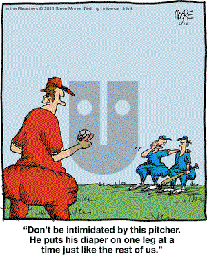 In the Bleachers - Wednesday June 22, 2011 Comic Strip