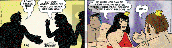 Alley Oop on Wednesday January 19, 2011 Comic Strip
