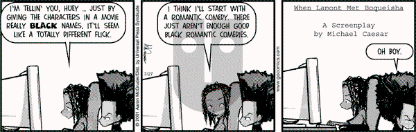 The Boondocks on Thursday February 27, 2014 Comic Strip
