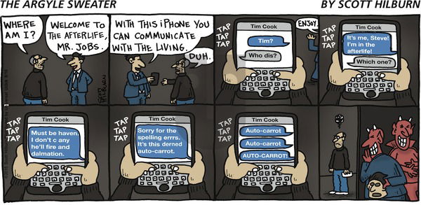 The Argyle Sweater - Sunday August 16, 2015 Comic Strip