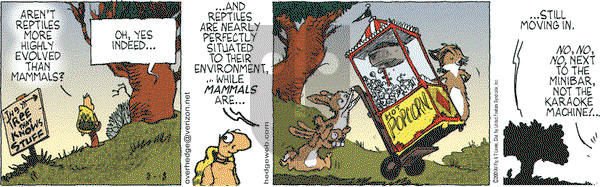 Over the Hedge on Tuesday August 18, 2009 Comic Strip