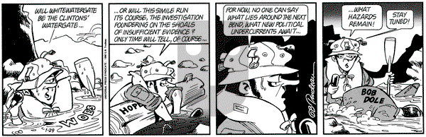 Doonesbury - Saturday January 29, 1994 Comic Strip