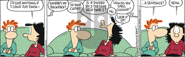 Baby Blues on Friday November 16, 2007 Comic Strip