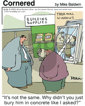 Cornered on Friday August 26, 2011 Comic Strip