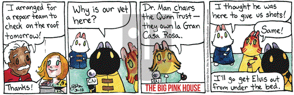 Breaking Cat News - Thursday March 10, 2022 Comic Strip
