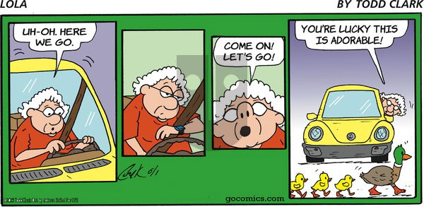 Lola on Sunday June 1, 2025 Comic Strip
