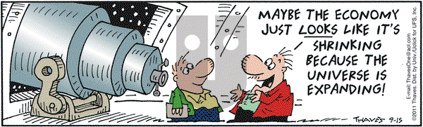 Frank and Ernest on Thursday September 15, 2011 Comic Strip