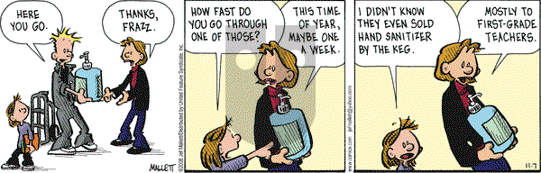Frazz on Friday November 7, 2008 Comic Strip