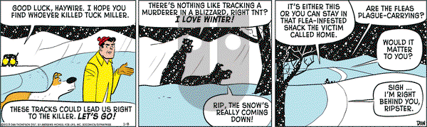 Rip Haywire on Tuesday January 8, 2019 Comic Strip
