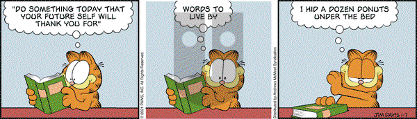 Garfield - Thursday January 7, 2021 Comic Strip