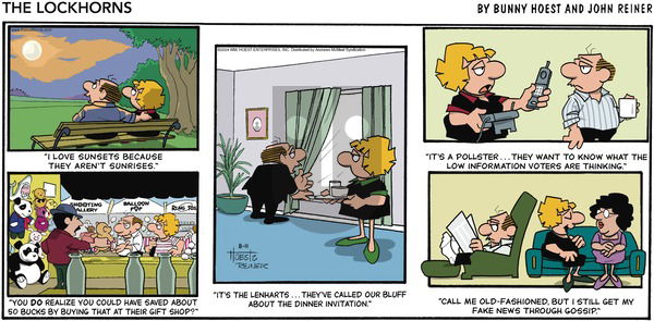 The Lockhorns - Sunday August 11, 2024 Comic Strip