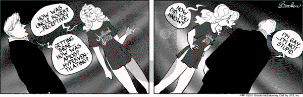 9 Chickweed Lane on Saturday January 29, 2011 Comic Strip