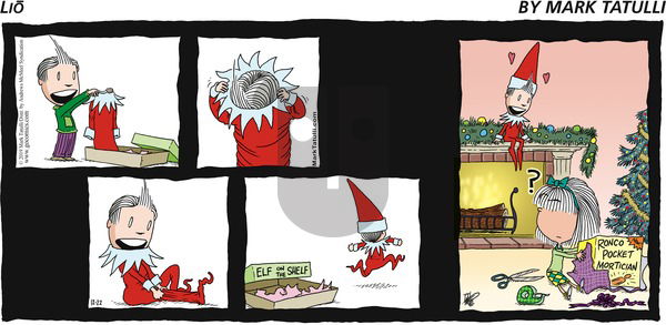 Lio on Sunday December 22, 2019 Comic Strip