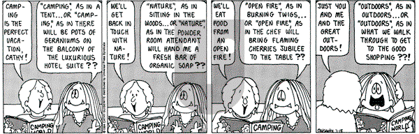 Cathy Classics - Monday July 18, 1994 Comic Strip