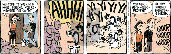 Pooch Cafe on Tuesday April 19, 2011 Comic Strip