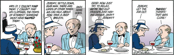 Doonesbury on Friday October 28, 2016 Comic Strip