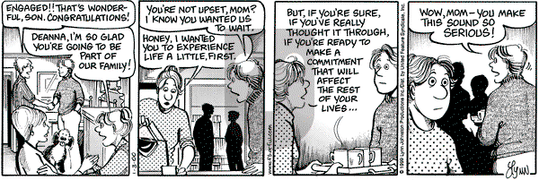 For Better or For Worse on Monday January 3, 2000 Comic Strip
