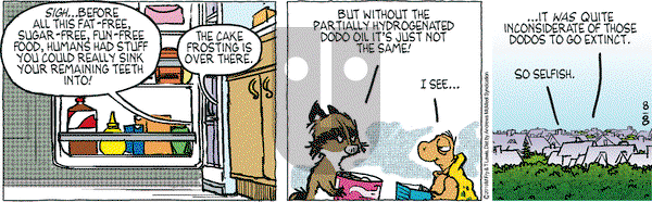 Over the Hedge on Thursday August 8, 2019 Comic Strip