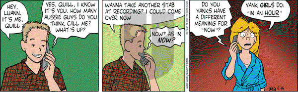 Luann on Monday August 16, 2010 Comic Strip